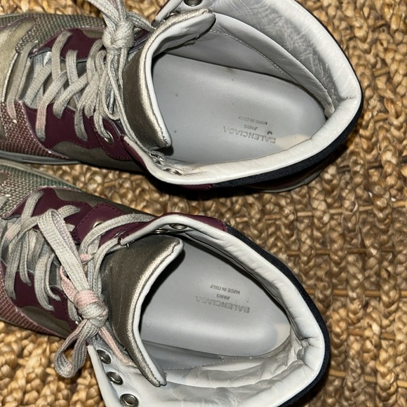 Leather High Trainers - Picture 4 of 6